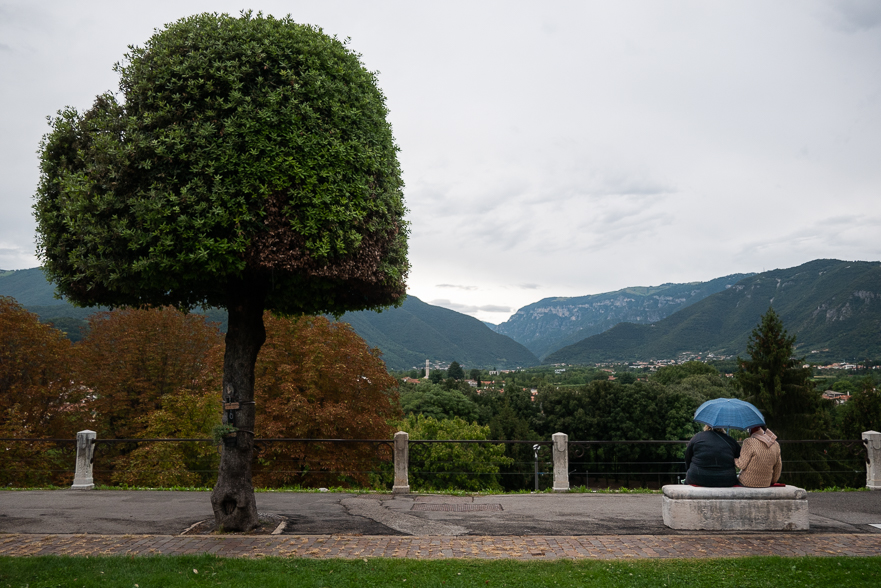 Ankunft in Bassano del Grappa
